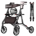 Zero Wobble Rollator Walker With Seat For Seniors, 350LB Capacity, 18" Extra ... New. Price: $173.03.