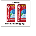 (2 Pack) Cortizone 10 Maximum Strength Cream, 1% Hydrocortisone Anti-itch, Oz New. Price: $13.22.