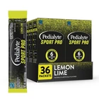 Electrolyte Powder Pedialyte Sport Pro 36 Packets Lemon Lime Hydration Muscle New. Price: $104.99.