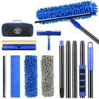 Wontolf 4-IN-1 Squeegee For Window Cleaning Kit With Storage Bag, 79'' Blue New. Price: $77.86.
