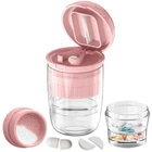 Cutter Splitter With Dispenser, For Small Large Pills, Crush New. Price: $14.43.