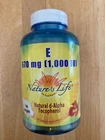 Natures Life Vitamin 670MG 1000IU Softgels Natural D-alpha Tocopherol New. Price: $19.99.