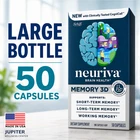 Neuriva Memory 3D Brain Health Cognitive Support, 50 Capsules Exp 6/2027 New. Price: $34.95.
