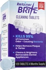 Retainer Brite Tablets For Ultrasonic Cleaners, Used Cle... New. Price: $56.25.