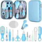 Baby Grooming Kit,infant Safety Care Set W/ Hair Brush,nail Clipper,nasal Aspira New. Price: $15.97.