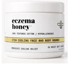 Eczema Honey Itch Cooling Face & Body Rounds - 50 Moist Soft New. Price: $19.00.