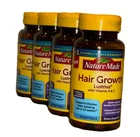 (4 Pack) Nature Made Hair Growth Softgels Lustriva Exp. 09/2027 -nib 120 Total New. Price: $96.91.