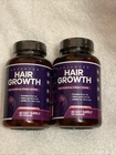 2X Rainbow Nutrients Advanced Hair Growth Vitamins Biotin 10,000MCG, Collagen New. Price: $21.00.