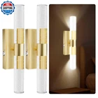 Aulaidik Wall Sconces Set Of Two Rechargeable Led Lights For Bedroom And New. Price: $102.41.