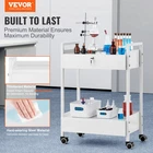 Lab Cart, 2 Tiers Stainless Steel Utility Salon And Beauty New. Price: $157.44.