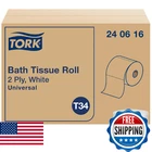 Tork Toilet Paper Roll White T34 Universal 2-PLY 48X616 Sheets 240616 New. Price: $112.05.