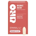 Positiv Uro Boric Vaginal Suppository With Lactic Acid, And Aloe For... New. Price: $31.18.