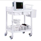 Vevor 2 Tiers Lab Carts Mobile Medical Trays Drawers 3 Trash Cans White New. Price: $90.00.