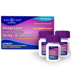 Gericare Omeprazole Delayed Release Tablets Stomach Acid Reducer 20MG 42 New. Price: $14.75.