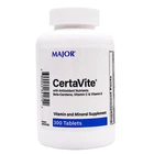 Major Certavite W/ Antioxidants Vitamins 300 Tablets Theragran-m (11-2027) New. Price: $25.99.