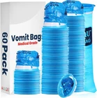Hospital Vomit Bags - 60 Pack 1000ML Car Throw Up For Airsick Travel & Mot New. Price: $27.99.