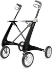 Byacre Carbon Ultralight Rollator Walker With Organizer Bag, Regular Track, 16.5 Open. Price: $499.99.
