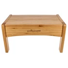 Ginsey Growing Up Green Bamboo Bathroom Step Stool For Using The Toilet And - New. Price: $54.51.