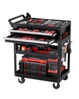 Vevor 5-TIER Tool Cart On Wheels 400 Lb Rolling Work With Drawer & Pegboard New. Price: $156.90.
