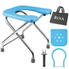 Blika Shaped Portable Toilet For Camping, 400LBS Xl Stainless Steel Truck T... New. Price: $61.27.