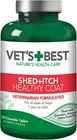 Vet's Best Healthy Coat Shed & Itch Relief Dog Supplements -150 Chewable Tablets New. Price: $38.99.