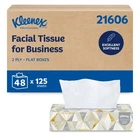 Kleenex Professional Facial Tissue Ply White 125 Count Pack Bulk 21606 New. Price: $129.99.