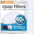 Resplabs Cpap Filters Compatible With React Health 60 Count (pack Of 1) New. Price: $18.41.