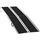 Homcom Portable Wheelchair Ramp For Home, Threshold Handicap 8' Certified. Price: $299.99.