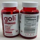 New Goli Apple Cider Vinegar+ Sugar Free (lot Of 2) Exp: No Earlier Than 2027. Price: $10.85.