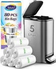 1.2 Gallon Counts Strong Trash Bags Garbage (pack Of 80), Clear New. Price: $9.46.