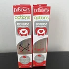 Dr Browns Natural Flow 8OZ Special Edition Baby Bottle + Pacifier 2 Pack New. Price: $22.99.