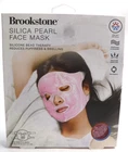 Brookstone Silica Pearl Pink Face Mask Use Cold Or Hot Fits Anti Age-headaches New. Price: $20.00.