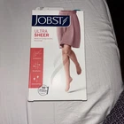 Jobst Ultrasheer Compression Stockings 20-30 Mmhg Knee High, Closed Toe, Natural New. Price: $19.00.