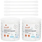 Homefox Cotton Swabs Spiral Slim - 400 Count Organic Buds Double Side ... New. Price: $12.45.