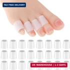 Gjinxi Silicone Toe Sleeves, 24 Pcs Soft Gel Protector Cushions Cuttable Pin New. Price: $10.32.