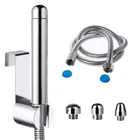Shower Douche Enema Kit With Hook Up, Colon Nozzle 4 Piece Set, Silver New. Price: $22.70.