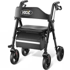 Vocic Rollator Walker W/ Seat - 330LB Capacity, 8" Wheels Used. Price: $79.99.