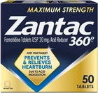 360 Maximum Strength Tablets, 50 Count, Heartburn Prevention And Relief, 20 Mg New. Price: $27.85.