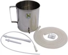 Stainless Steel Enema Bucket 1.5 Quart, Ideal For Home Coffee Silver New. Price: $38.06.