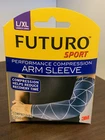 L/xl Extra Large Gray Compression Arm Sleeve Futuro Sport 3M Wrap Brace Nib New. Price: $10.00.
