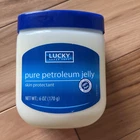 Lucky Super Soft Petroleum Jelly Skin Protectant 6 Oz. Pure Exp: 1/27 New. Price: $7.00.