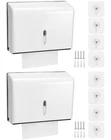 Qwork Wall Mount Paper Towel Dispenser 2 Pack Trifold Holder With Lock For ... New. Price: $49.44.