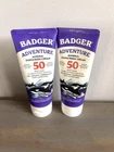 2 Pk Badger Mineral Sunscreen Spf 50 Reef Friendly, Water Resistant, 98% Organic New. Price: $29.99.