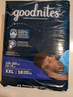 Goodnites Boys' Nighttime Underwear, Size Xxl (120-165 Lbs), 18 Count New. Price: $29.99.