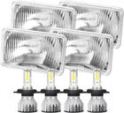 4PCS 4X6 Sealed Beam Headlight Conversion Kit H4651 H4652 H4656 H4666 H6545- Ob New. Price: $73.49.