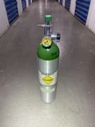 Mada 400 Oxygen Tank W/ Regulator Gauge Medical O2 Cylinder Aluminum Used. Price: $139.90.