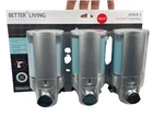 Better Living Aviva 3 Shower Dispenser Shampoo Body Wash New. Price: $60.00.