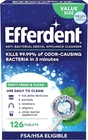 New Efferdent Retainer & Denture Cleaner Tablets Minty And Fresh 126 Count. Price: $17.99.