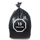 Dualplex Tall Kitchen Trash Bags 13 Gallon 200 Count Black Garbage 24 31 New. Price: $57.62.