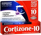 CORTIZONE-10 Overnight Itch Creme 1OZ New. Price: $8.93.